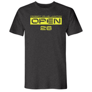Mens Small Heather Heavy Metal Style_T-Shirt