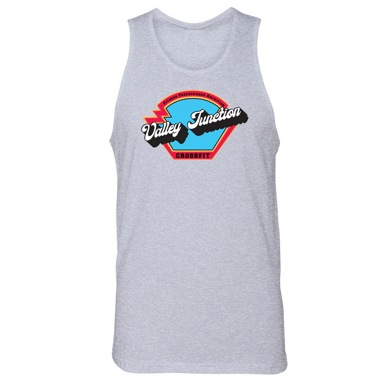 Mens Small Heather Gray Style_Tank Top
