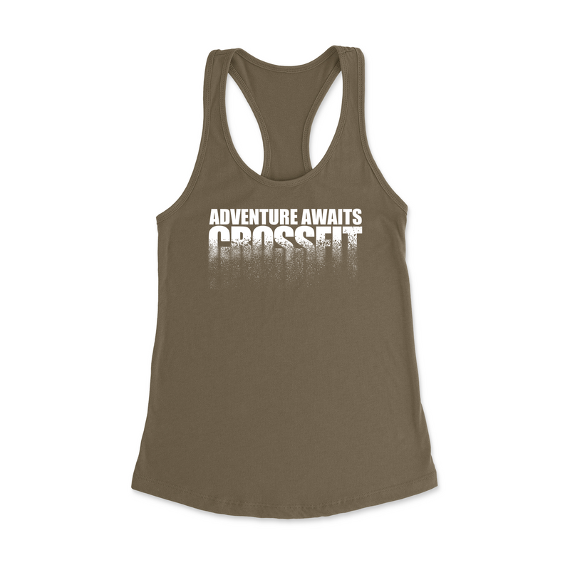Womens X-Small Military Green Style_Tank Top