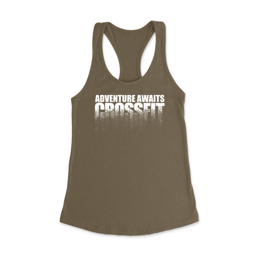 Womens X-Small Military Green Style_Tank Top