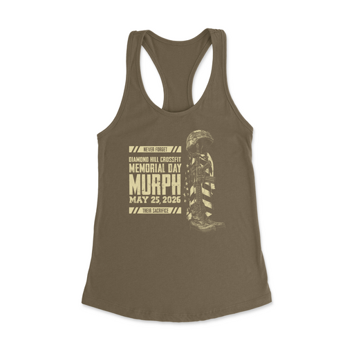 Womens X-Small Military Green Style_Tank Top