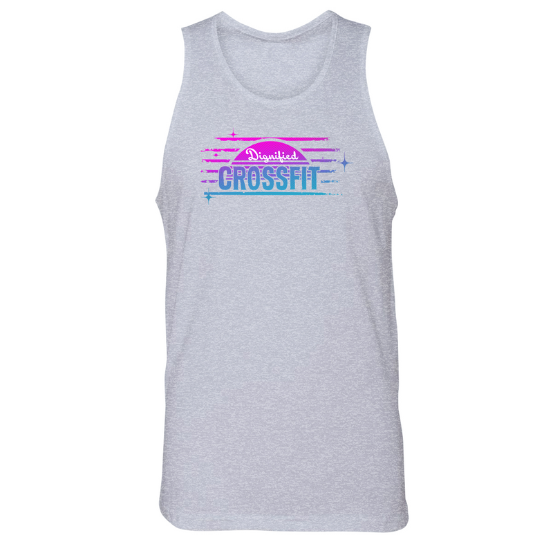 Mens Small Heather Gray Style_Tank Top