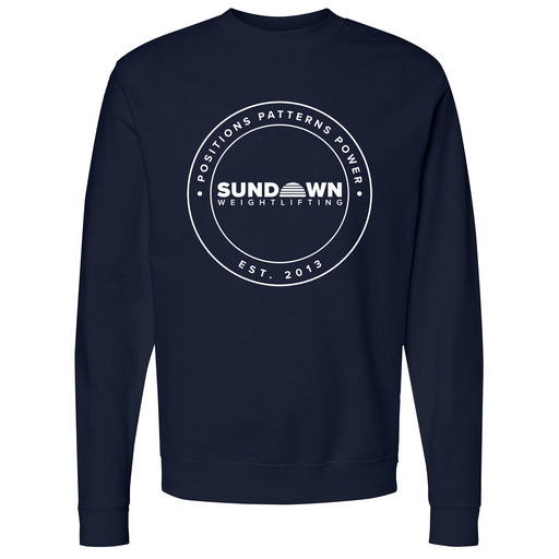 Mens Small Classic Navy Heather Style_Sweatshirt