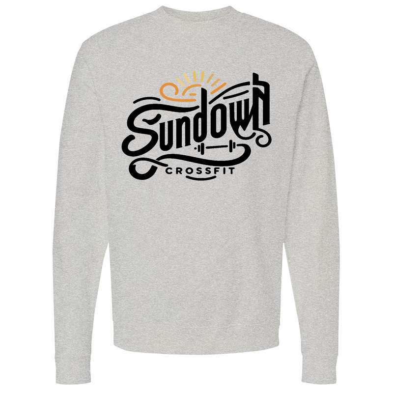 Mens Small Grey Heather Style_Sweatshirt