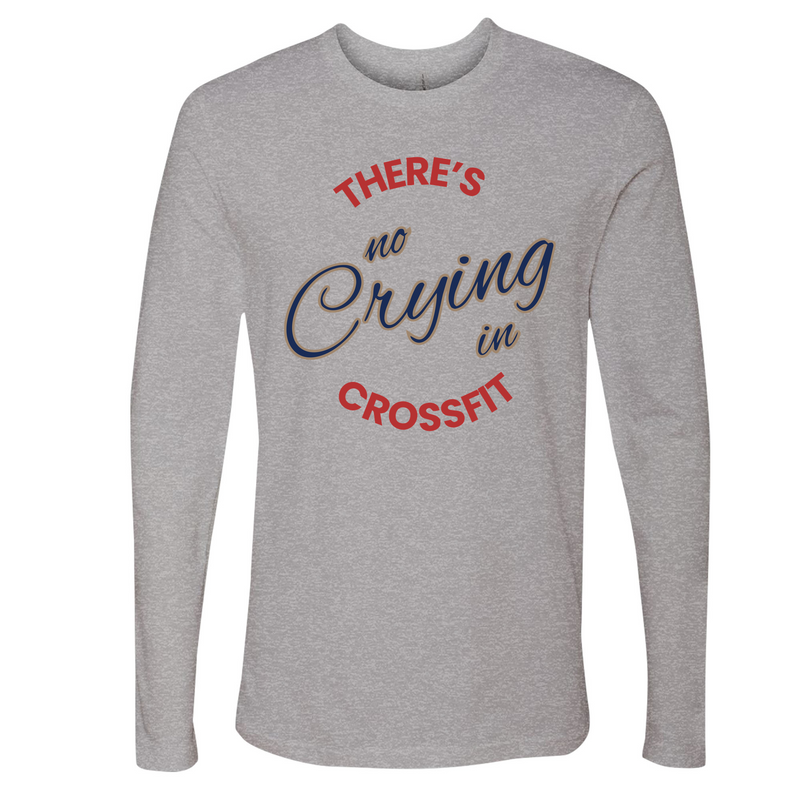 Mens Small Heather Gray Style_Long Sleeve