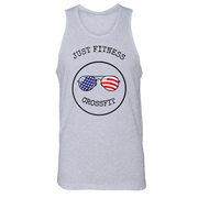 Mens Small Heather Gray Style_Tank Top