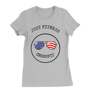 Womens Small Solid Athletic Grey Style_T-Shirt