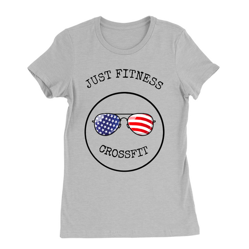Womens Small Solid Athletic Grey Style_T-Shirt