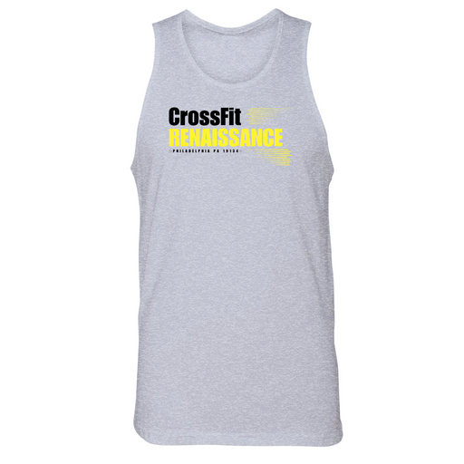 Mens Small Heather Gray Style_Tank Top