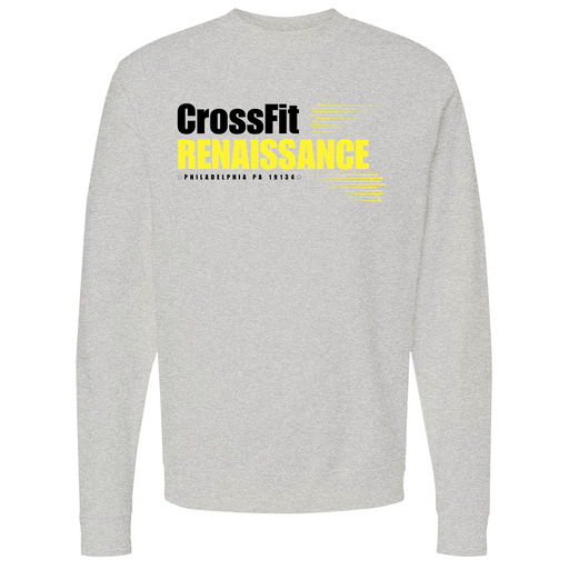 Mens Small Grey Heather Style_Sweatshirt