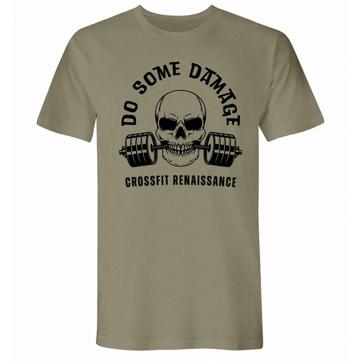 Mens Small Light Olive Style_T-Shirt