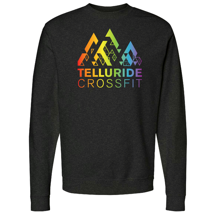 Telluride CrossFit Rainbow Mens - Midweight Sweatshirt