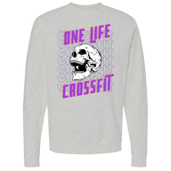 One Life CrossFit Skull Mens - Crewneck