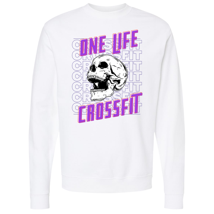 One Life CrossFit Skull Mens - Crewneck