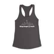 Womens X-Small Dark Grey Style_Tank Top