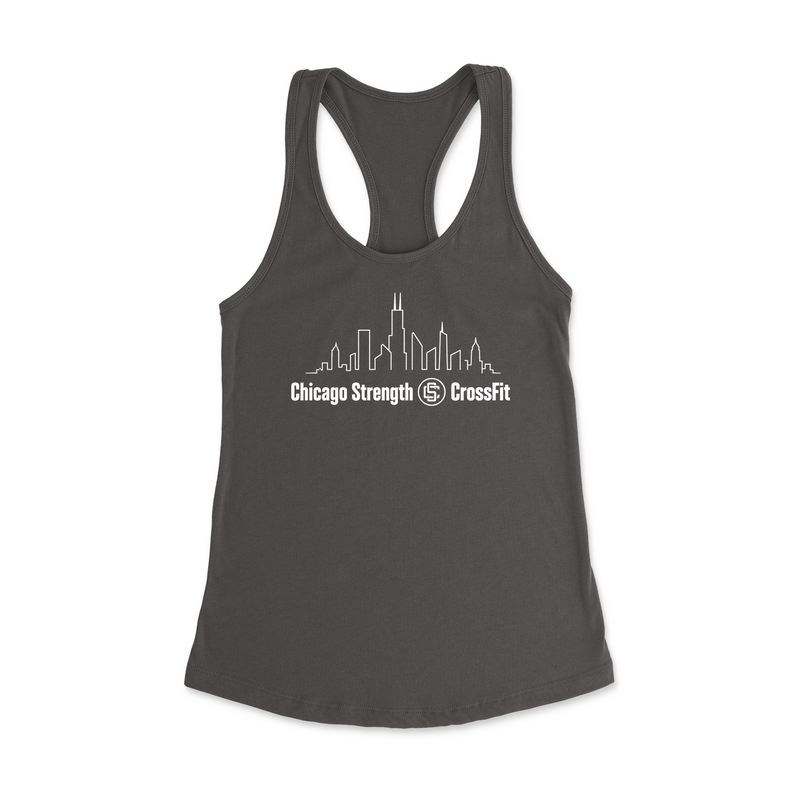 Womens X-Small Dark Grey Style_Tank Top