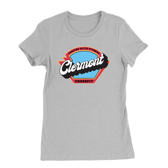 Womens Small Solid Athletic Grey Style_T-Shirt