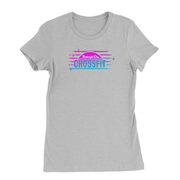 Womens Small Solid Athletic Grey Style_T-Shirt