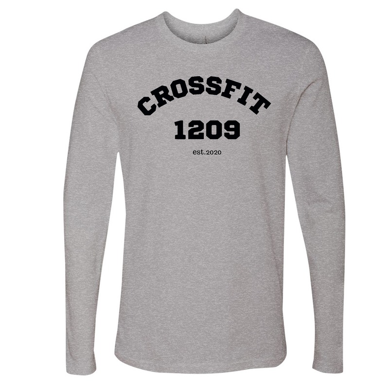 Mens Small Heather Gray Style_Long Sleeve