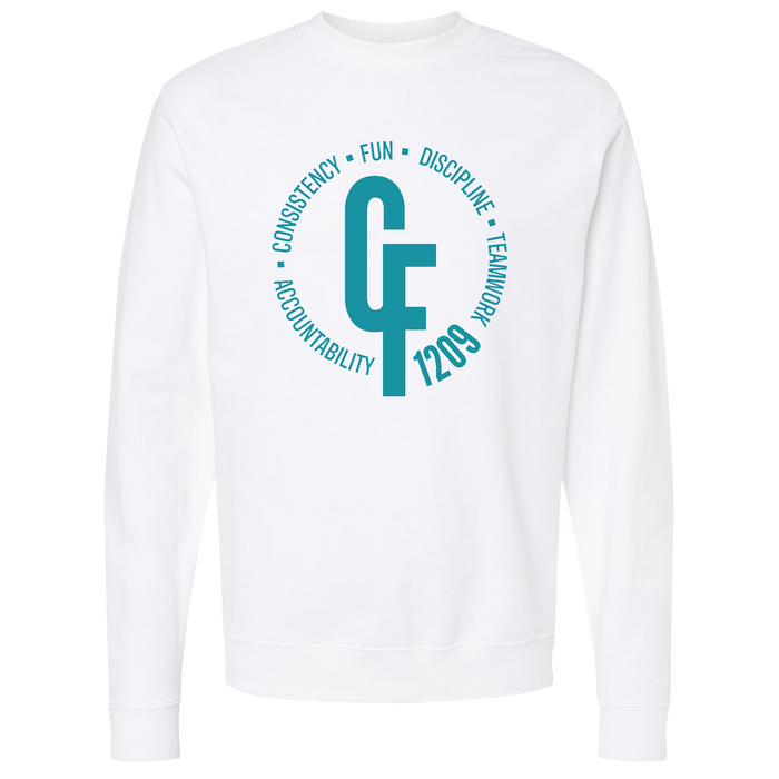Mens Small White Style_Sweatshirt