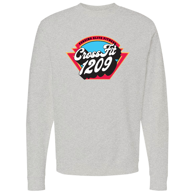Mens Small Grey Heather Style_Sweatshirt