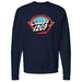 Mens Small Classic Navy Heather Style_Sweatshirt