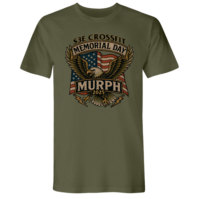 Mens Small Military Green Style_T-Shirt