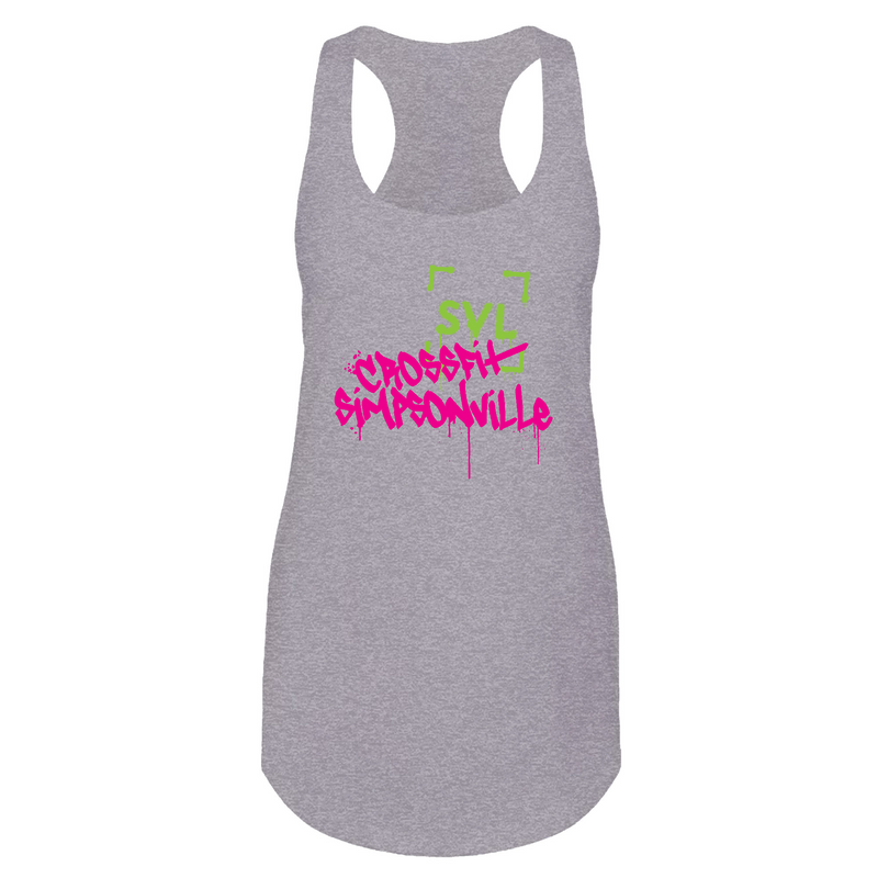 Womens Small Heather Gray Style_Tank Top