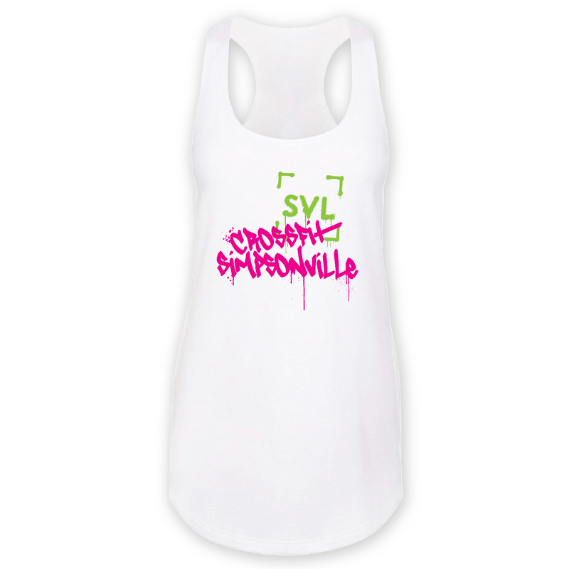 Womens Small White Style_Tank Top