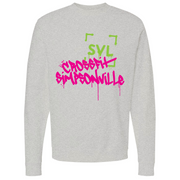 Mens Small Grey Heather Style_Sweatshirt