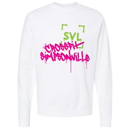 Mens Small White Style_Sweatshirt