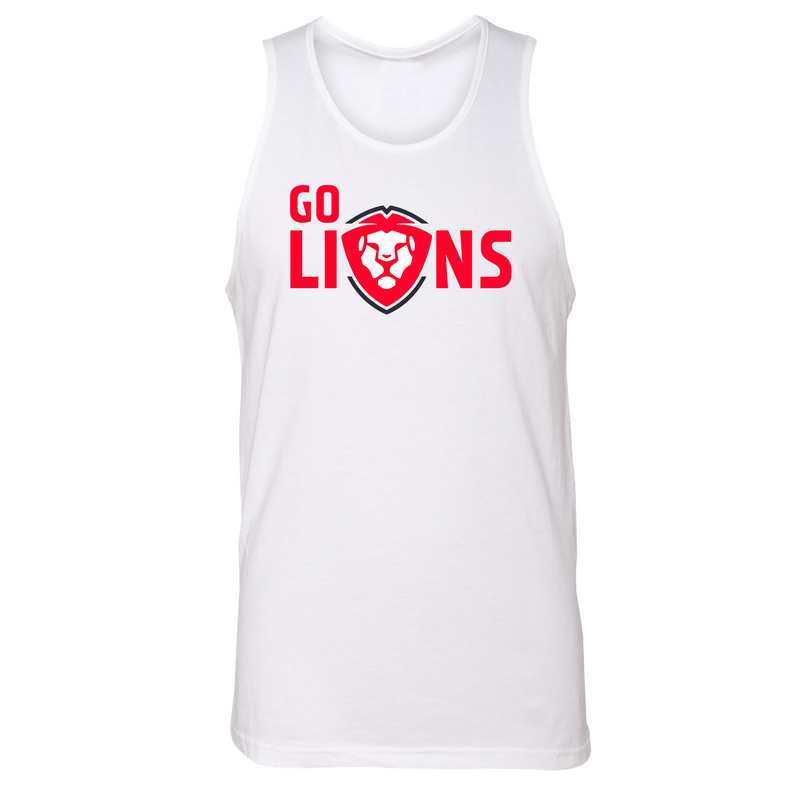Mens Small White Style_Tank Top