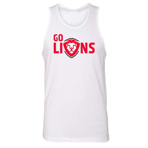 Mens Small White Style_Tank Top