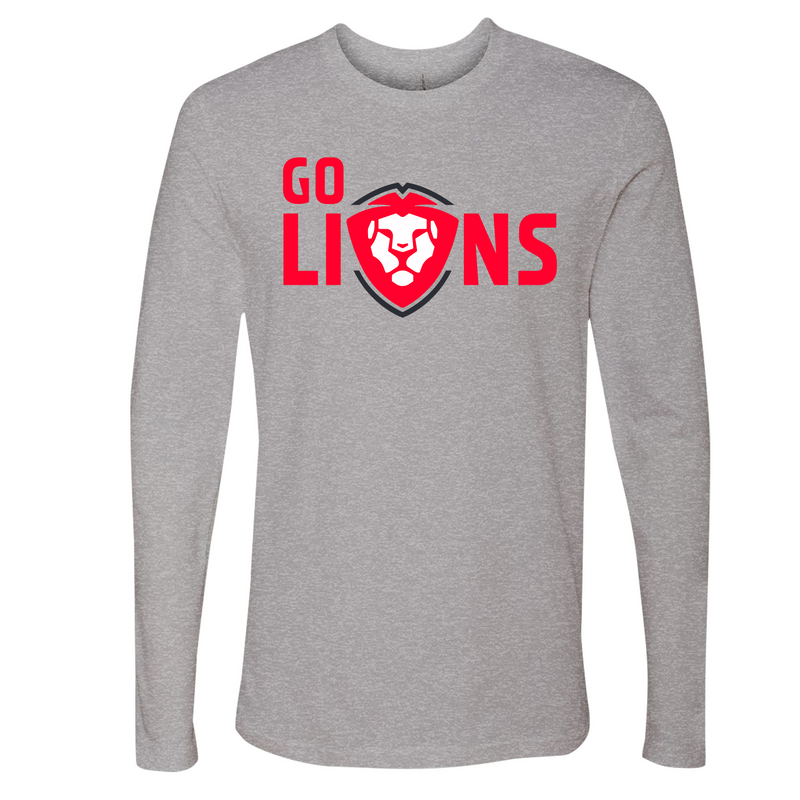 Mens Small Heather Gray Style_Long Sleeve