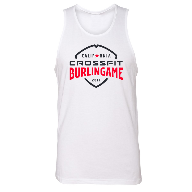 Mens Small White Style_Tank Top