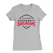 Womens Small Solid Athletic Grey Style_T-Shirt