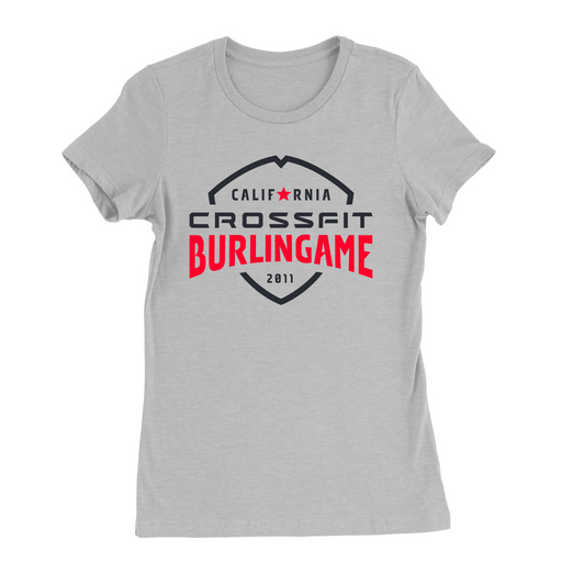 Womens Small Solid Athletic Grey Style_T-Shirt