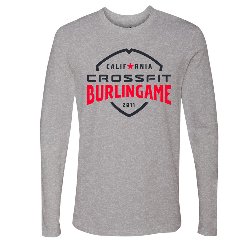 Mens Small Heather Gray Style_Long Sleeve