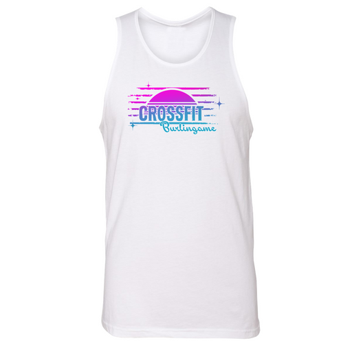 Mens Small White Style_Tank Top