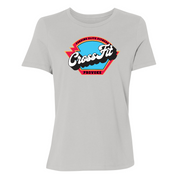Womens Small Solid Athletic Grey Style_T-Shirt