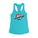 Womens X-Small Tahiti Blue Style_Tank Top