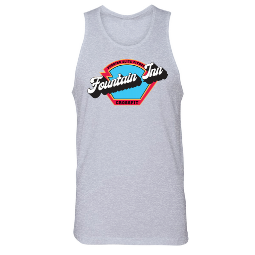 Mens Small Heather Gray Style_Tank Top