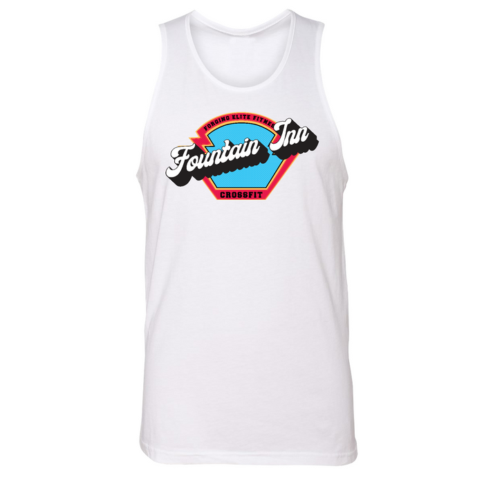Mens Small White Style_Tank Top