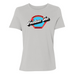 Womens Small Solid Athletic Grey Style_T-Shirt