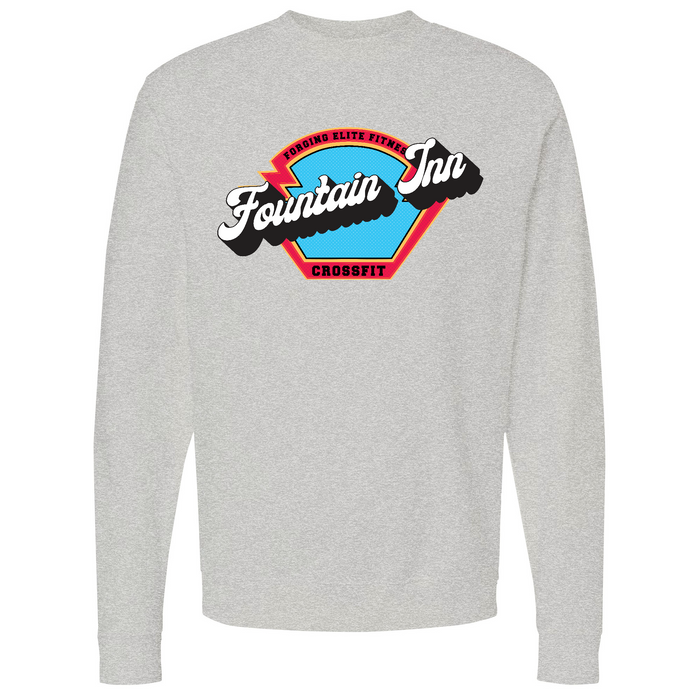 Mens Small Grey Heather Style_Sweatshirt