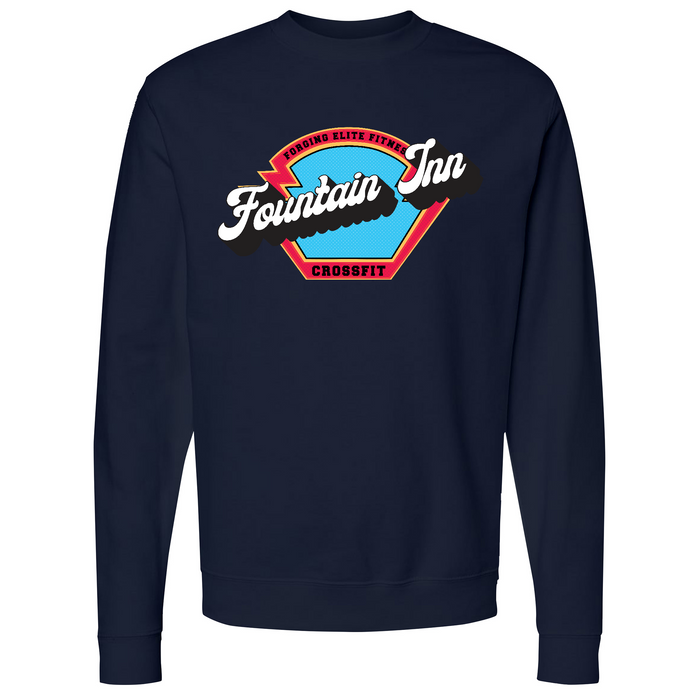 Mens Small Classic Navy Heather Style_Sweatshirt