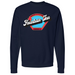 Mens Small Classic Navy Heather Style_Sweatshirt
