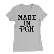 Womens Small Solid Athletic Grey Style_T-Shirt