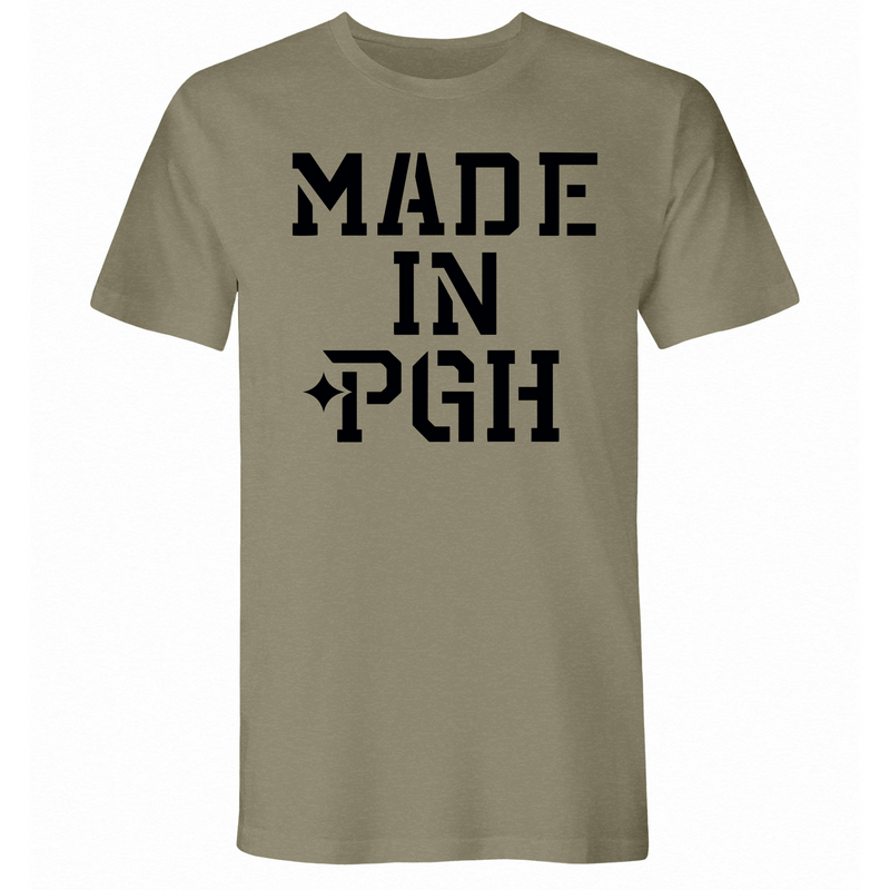 Mens Small Light Olive Style_T-Shirt