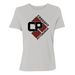 Womens Small Solid Athletic Grey Style_T-Shirt